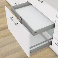 Внутренний ящик BLUM TANDEMBOX antaro, L-450 мм, низкий H-83 мм, серый — купить оптом и в розницу в интернет магазине GTV-Meridian.